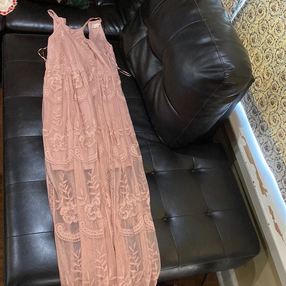 Beautiful rose pink dress